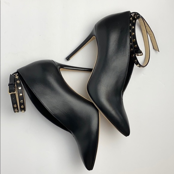 Jimmy Choo Lark 100mm Black Booties Size 37 - Picture 9 of 9